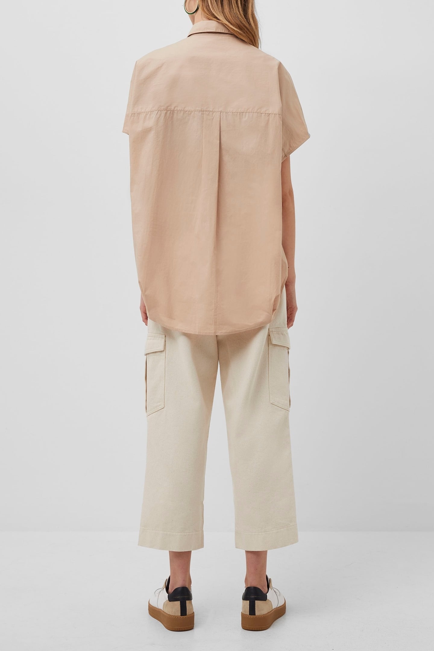 CELE RHODES POPLIN SLVLSS SHRT SABBIA 3