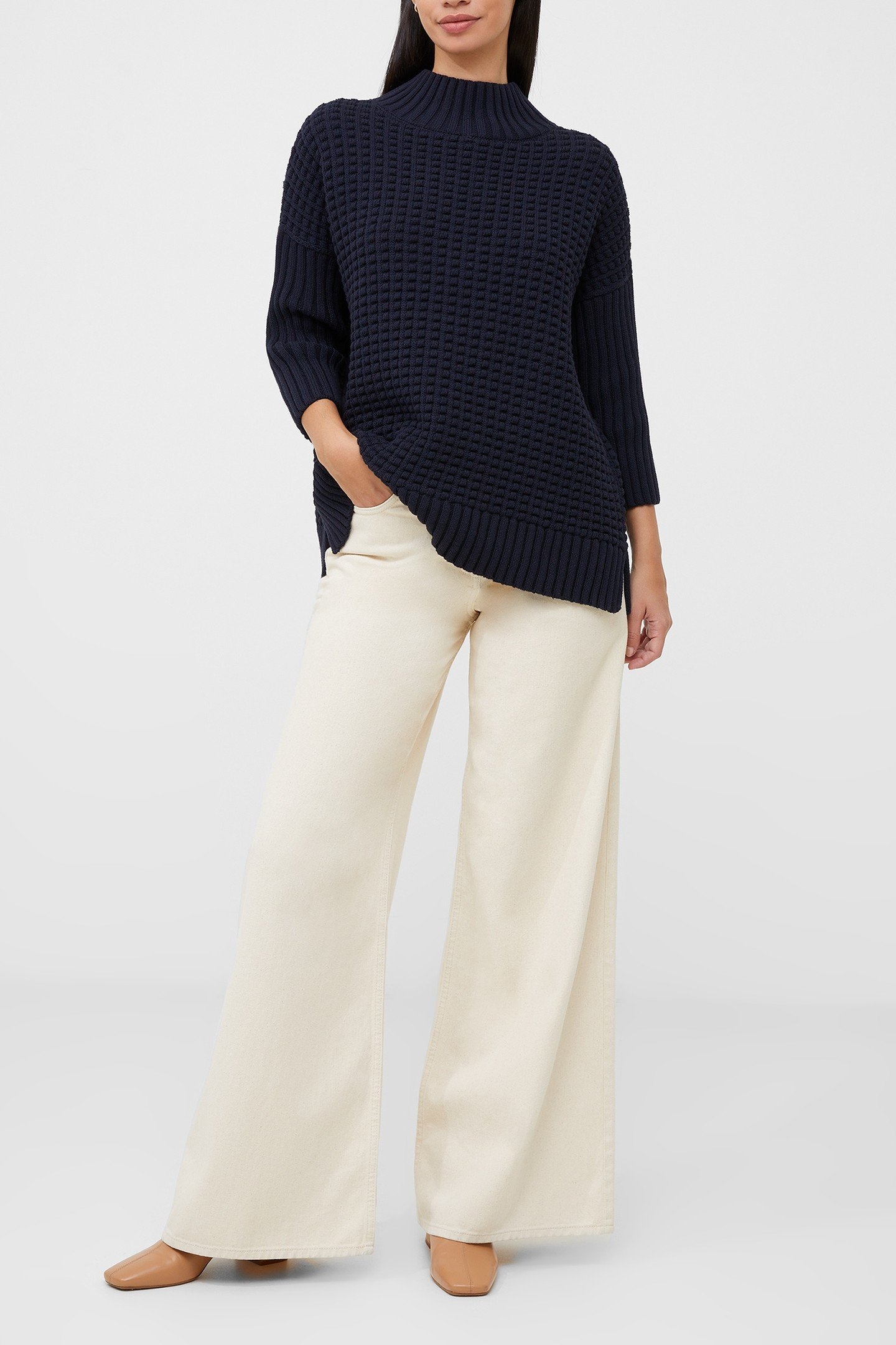 MOZART POPCORN HIGH NECK JMPR NOCTURNAL 1