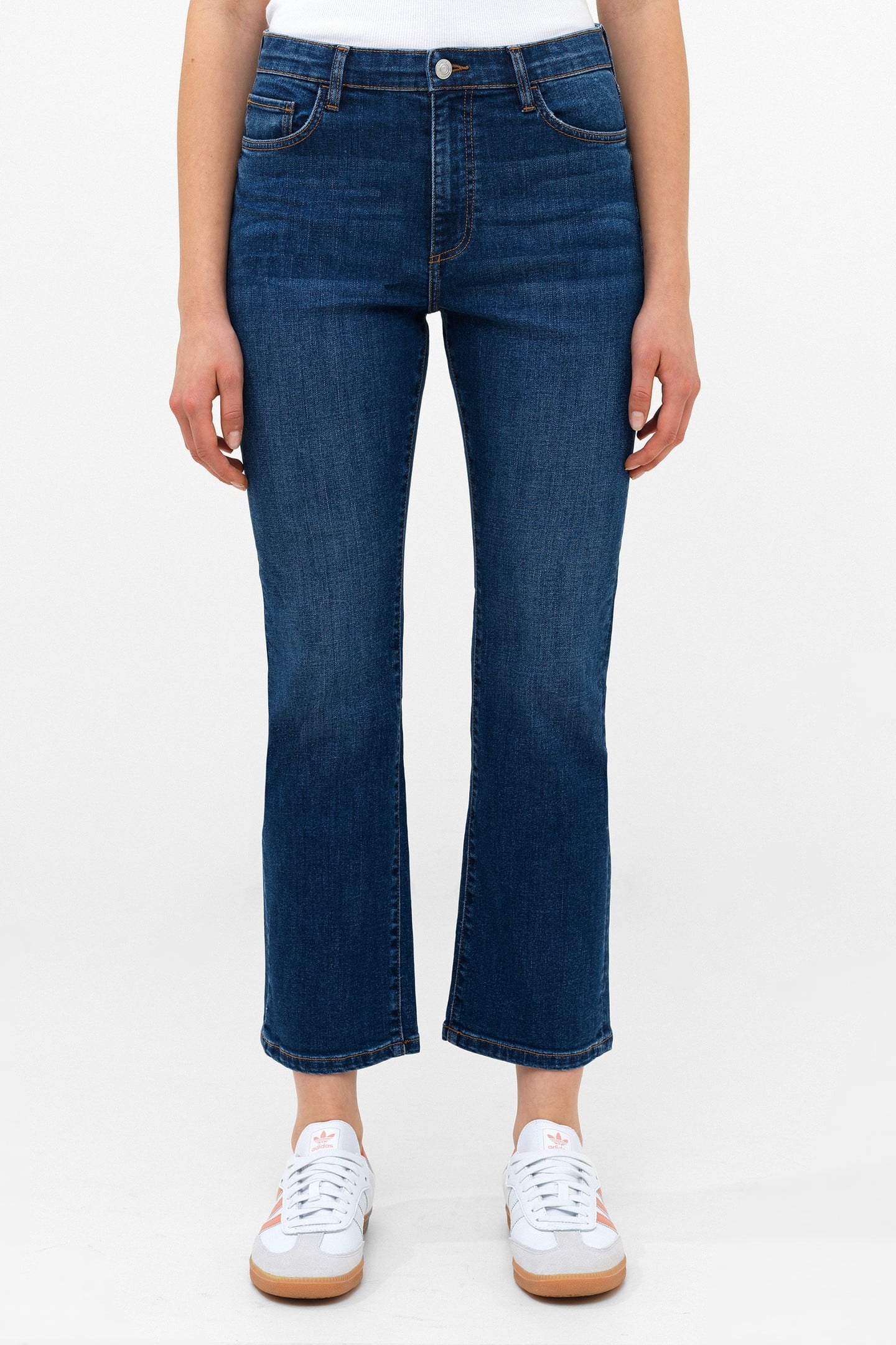 STRETCH DENIM BT CUT ANKLE DNM VINTAGE MID WAS 1