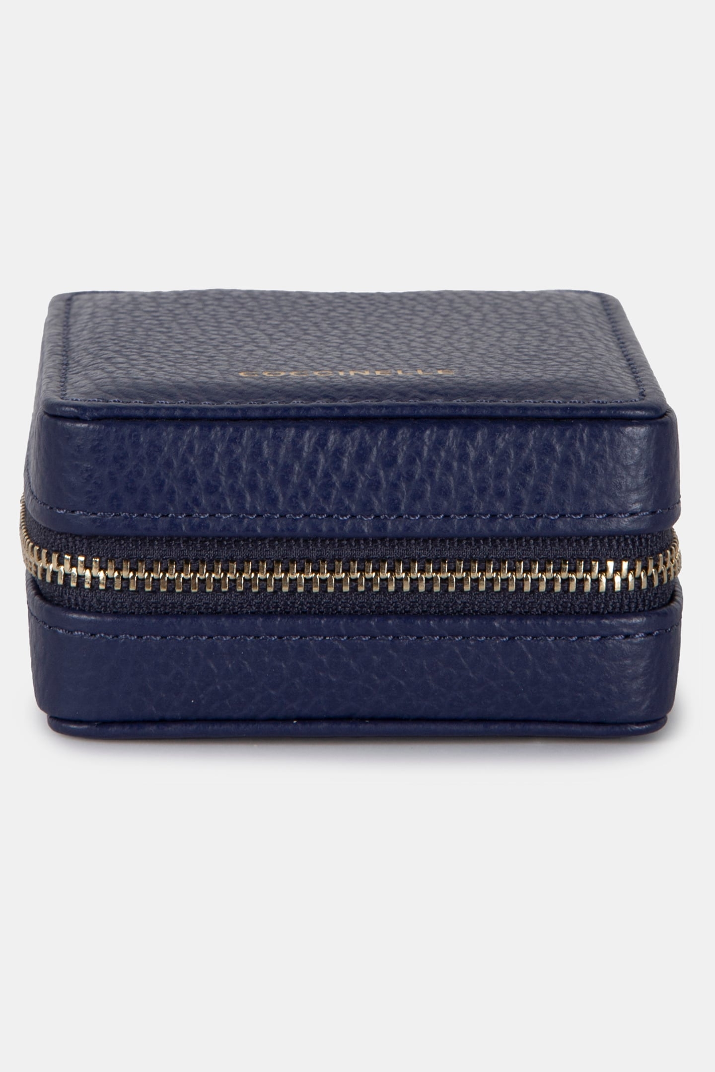 LEATHER JEWELLERY BOX IN NAVY 2