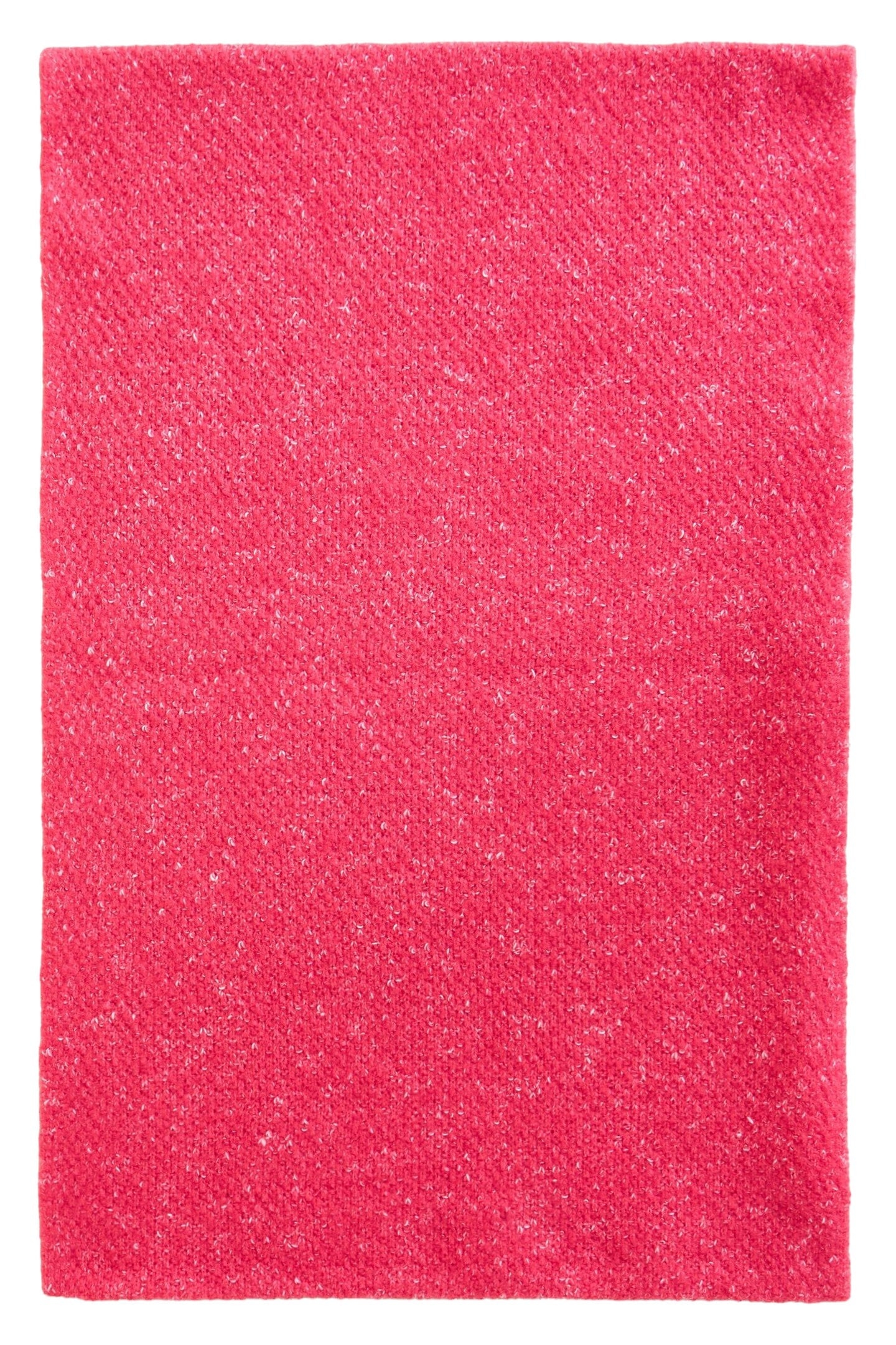 ABBY KNITTED SNOOD BRIGHT PINK 2