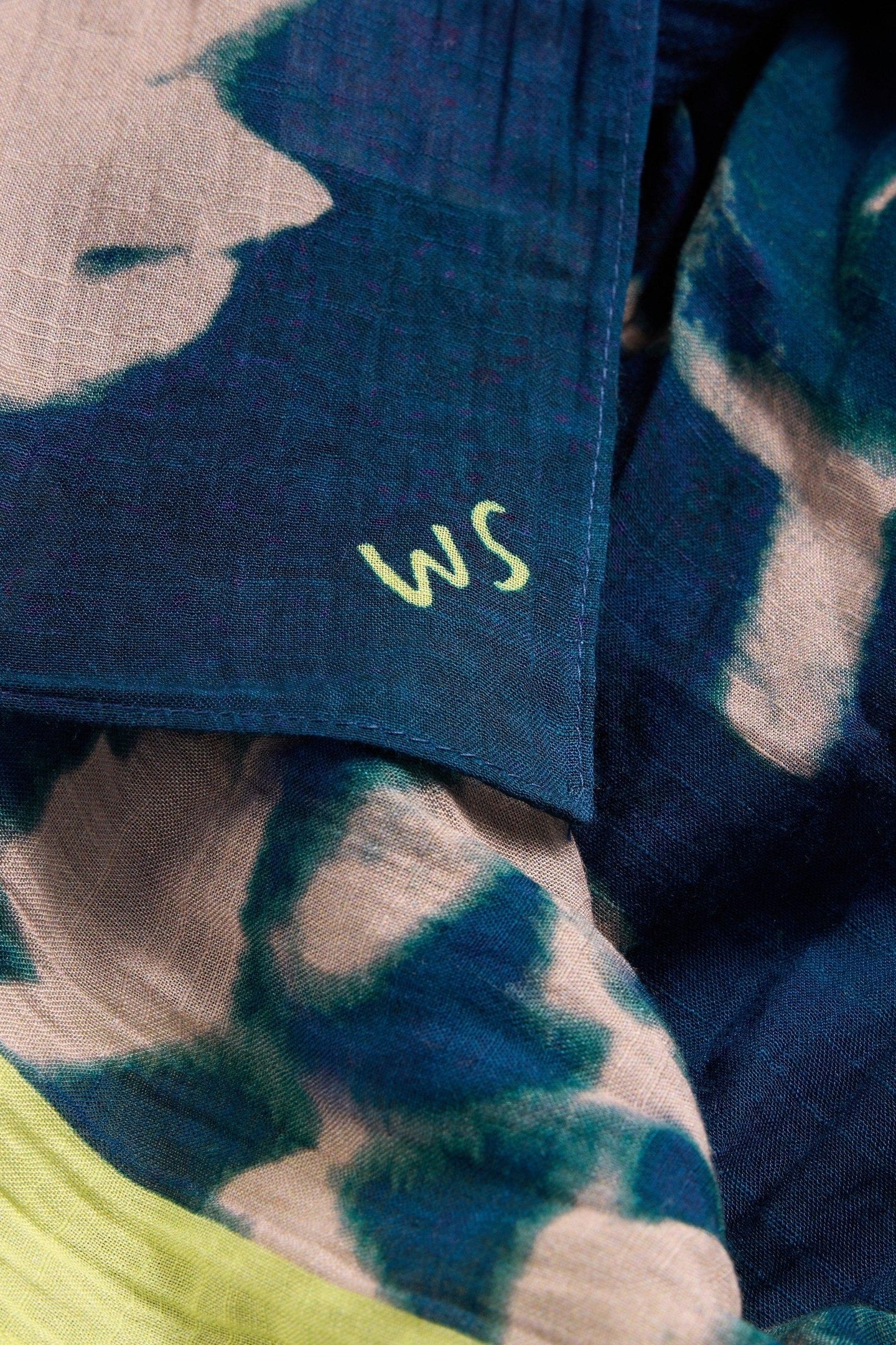 CHERRY BLOSSOM SCARF BLUE MULTI 3