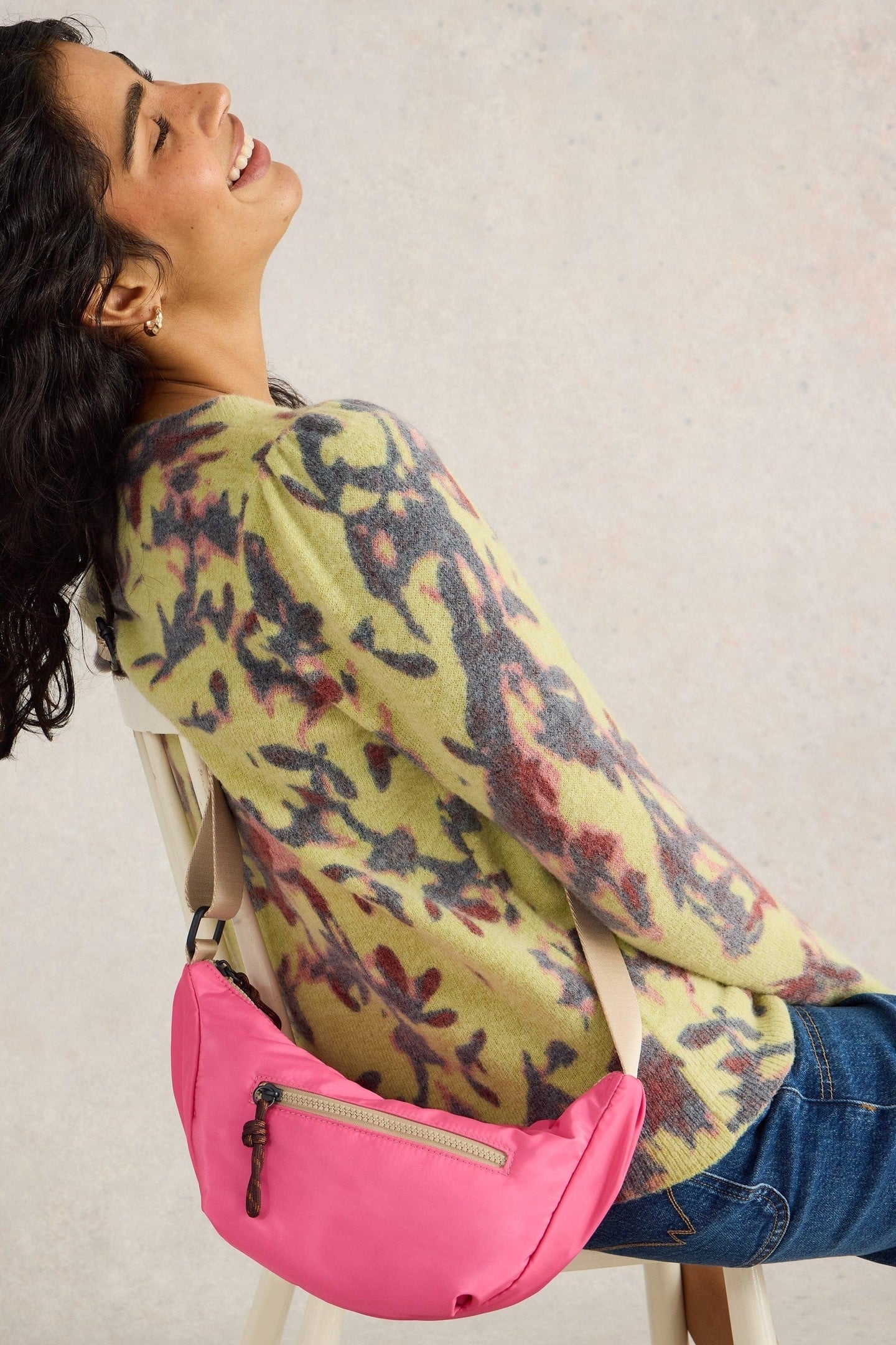 MEADOW CROSSBODY BRIGHT PINK 5