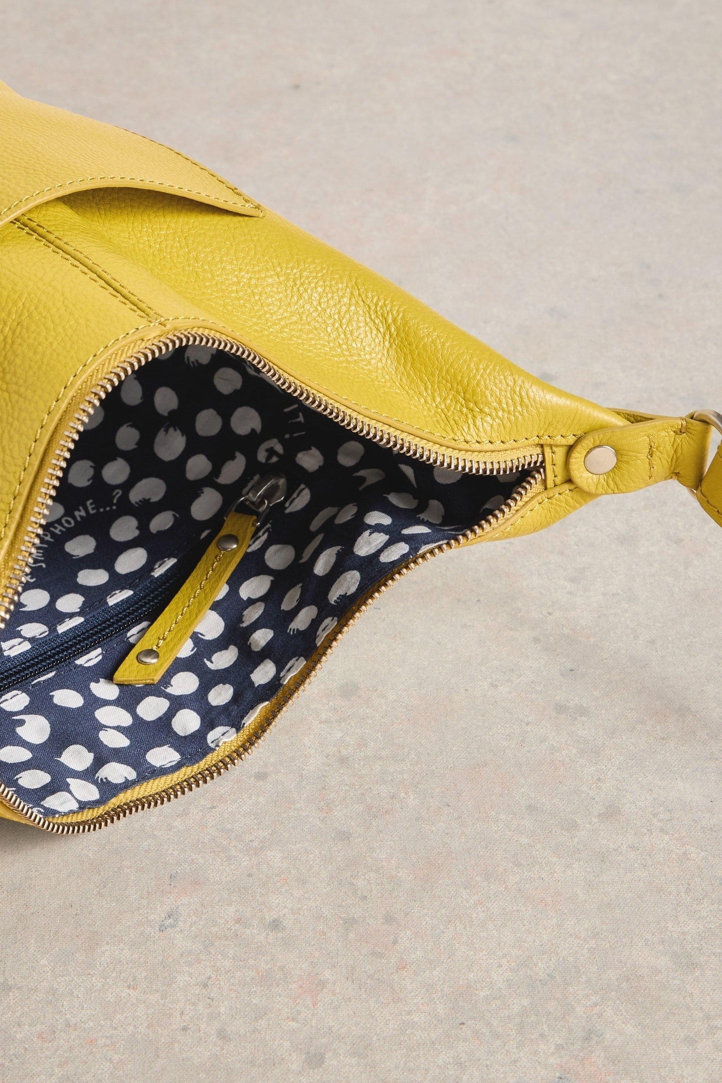 FERN LEATHER CROSSBODY MID CHARTREUSE 4