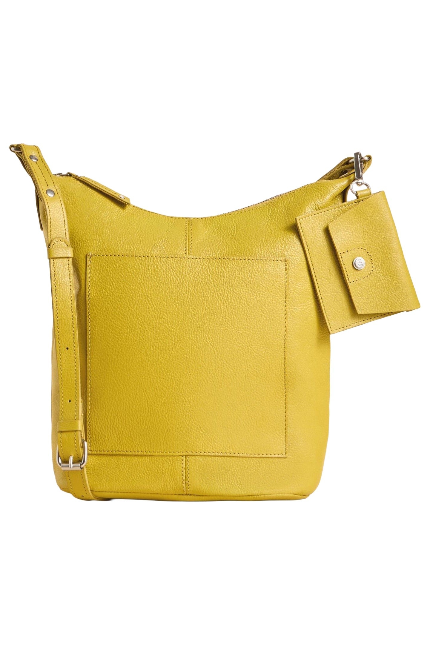FERN LEATHER CROSSBODY MID CHARTREUSE 3
