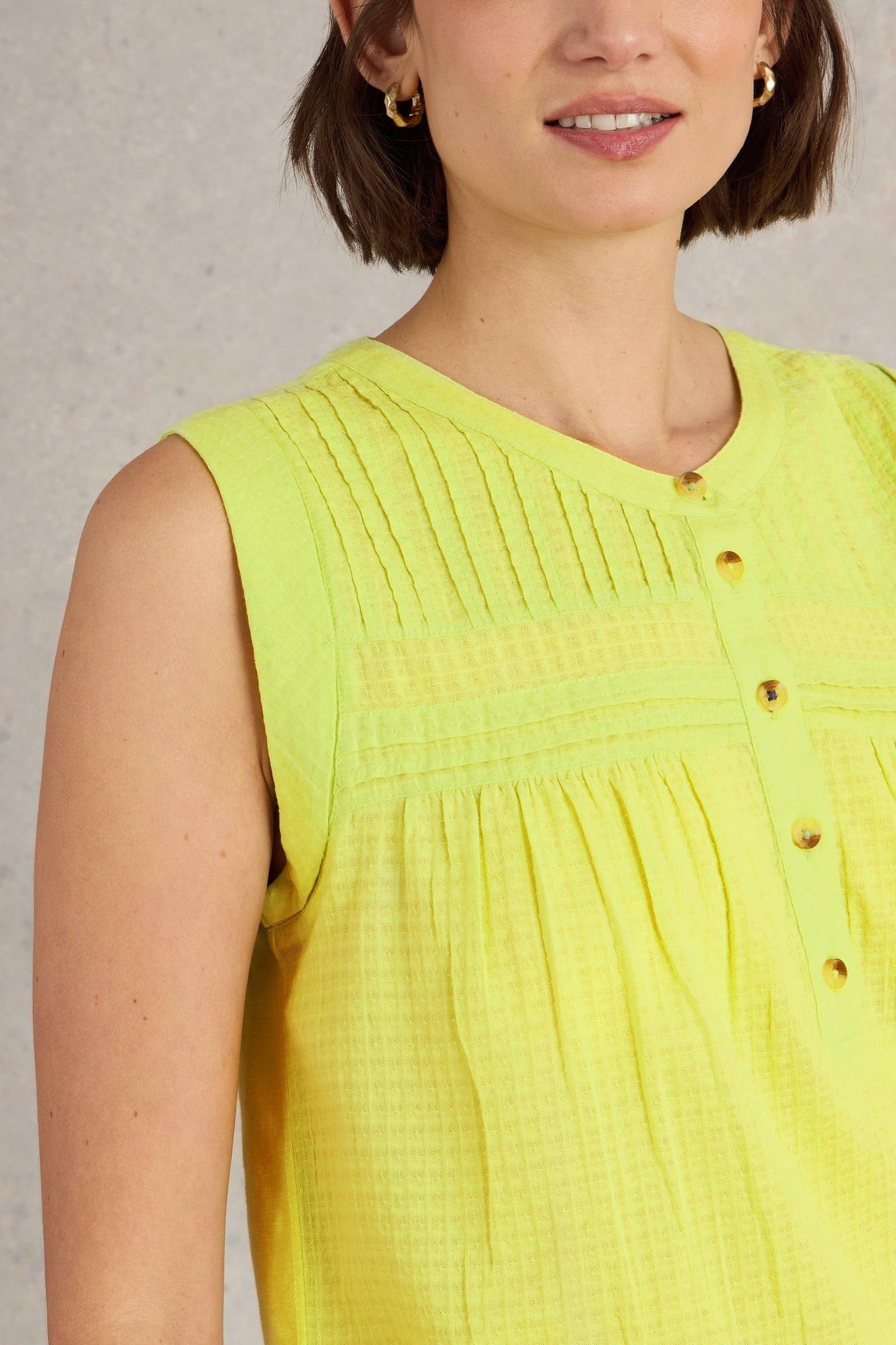 ISLA MIX TOP BRIGHT YELLOW 6