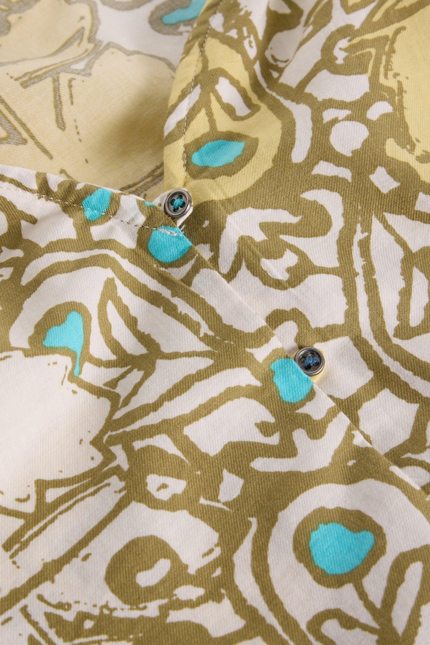 RAE ORGANIC COTTON TOP YELLOW MULTI 5