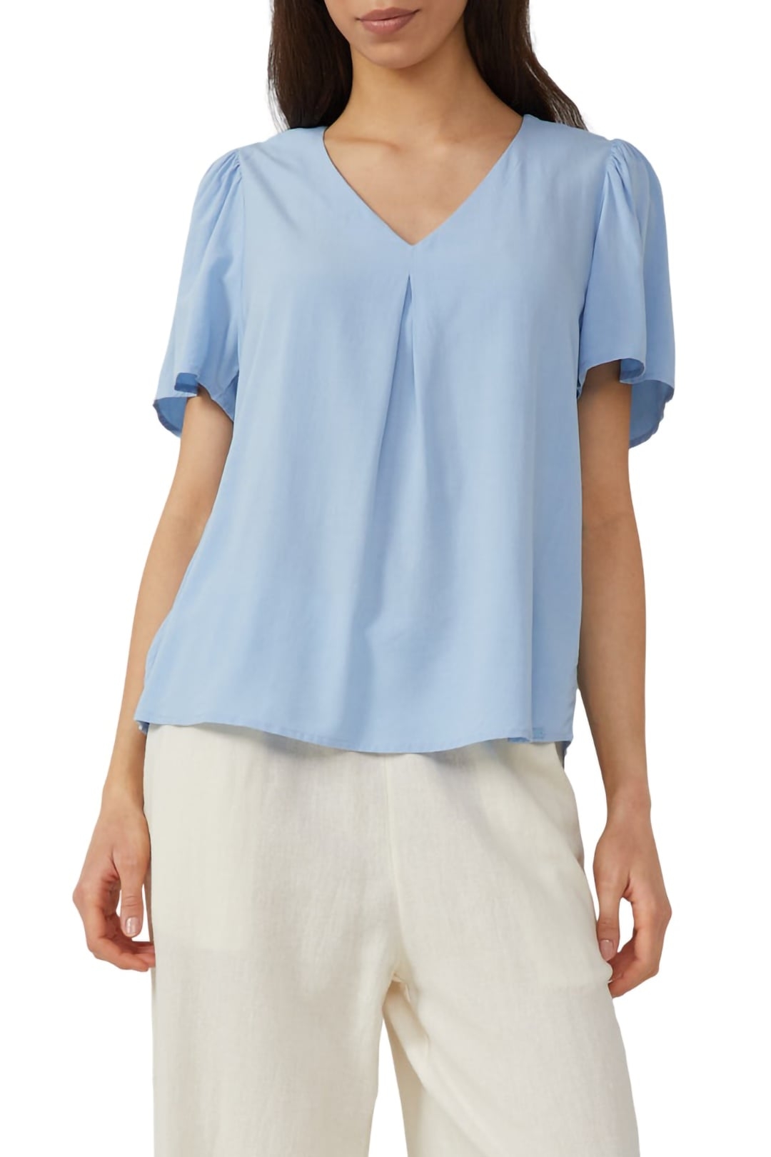 S.OLIVER-QS BLOUSES LIGHT BLUE 1