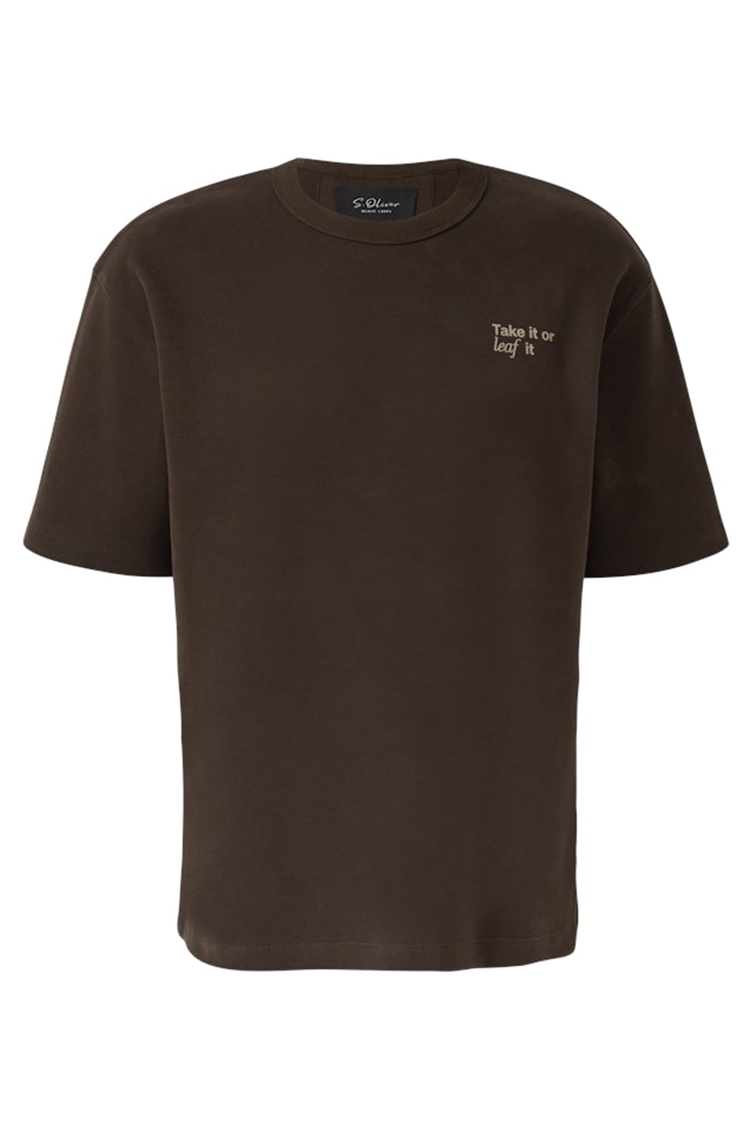S.OLIVER T-SHIRTS BROWN 4
