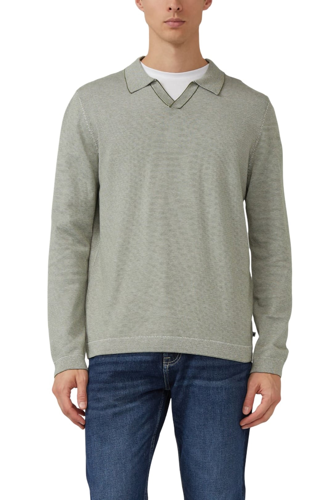 S.OLIVER PULLOVER GREEN 1