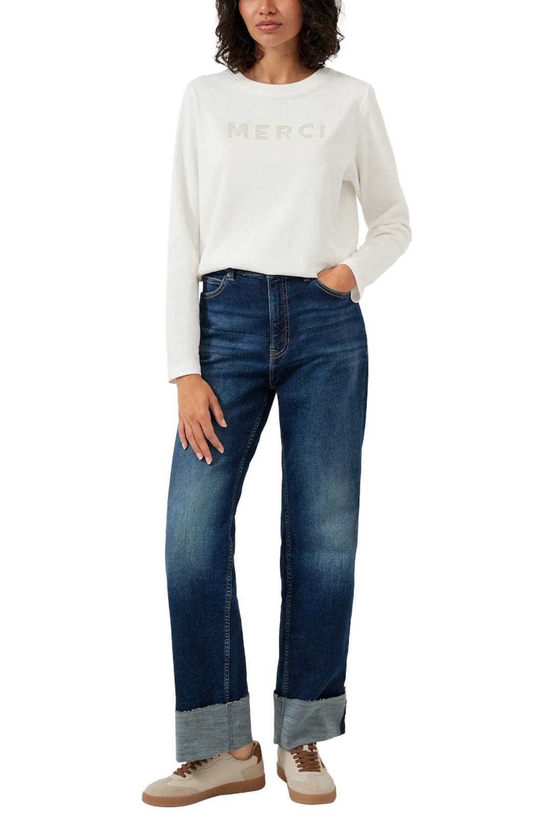 S.OLIVER T-SHIRTS OFFWHITE 2