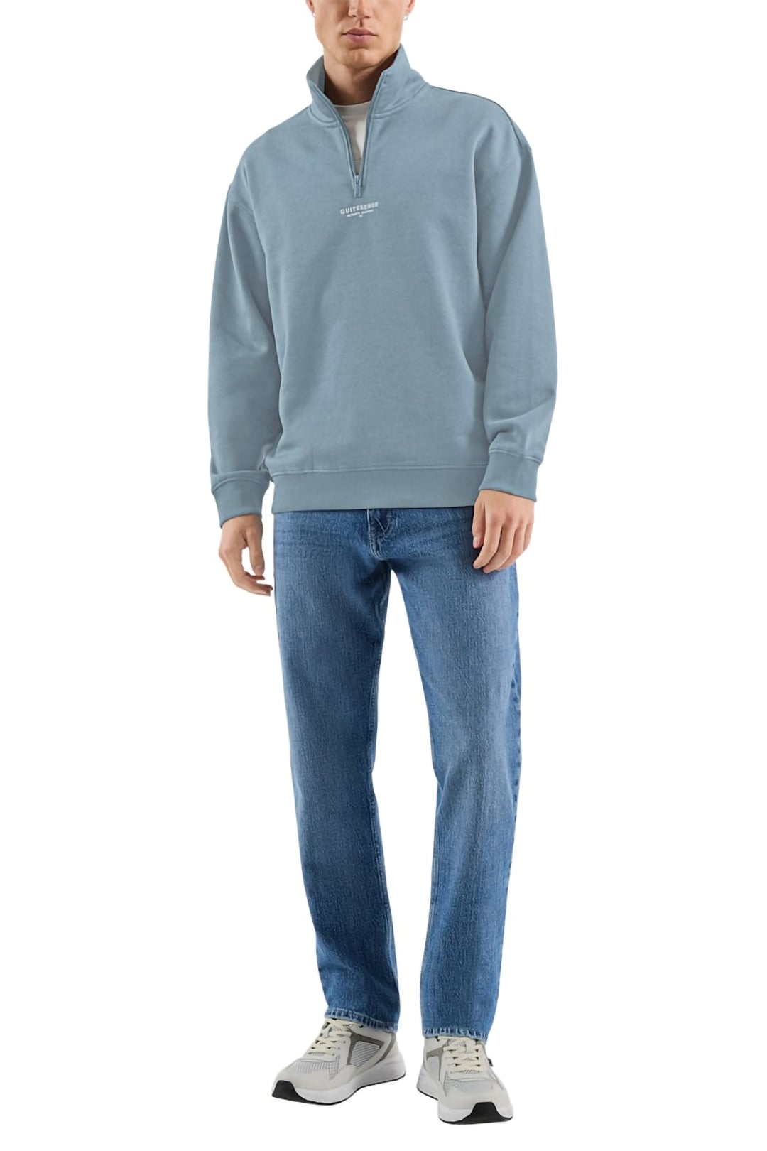 S.OLIVER-QS SWEATERS BLUE GREY 2