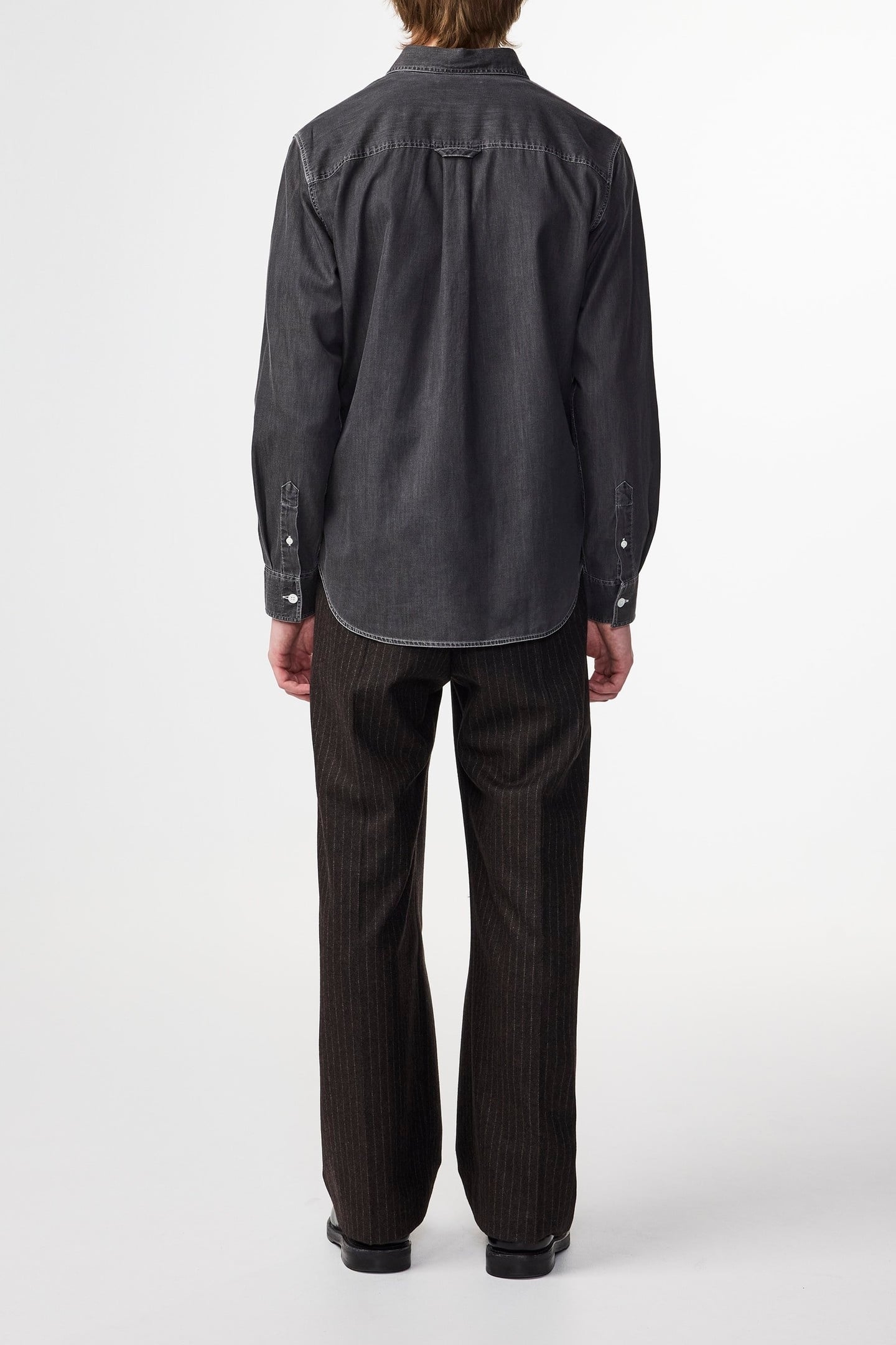 COLBY SHIRT GREY DENIM 3