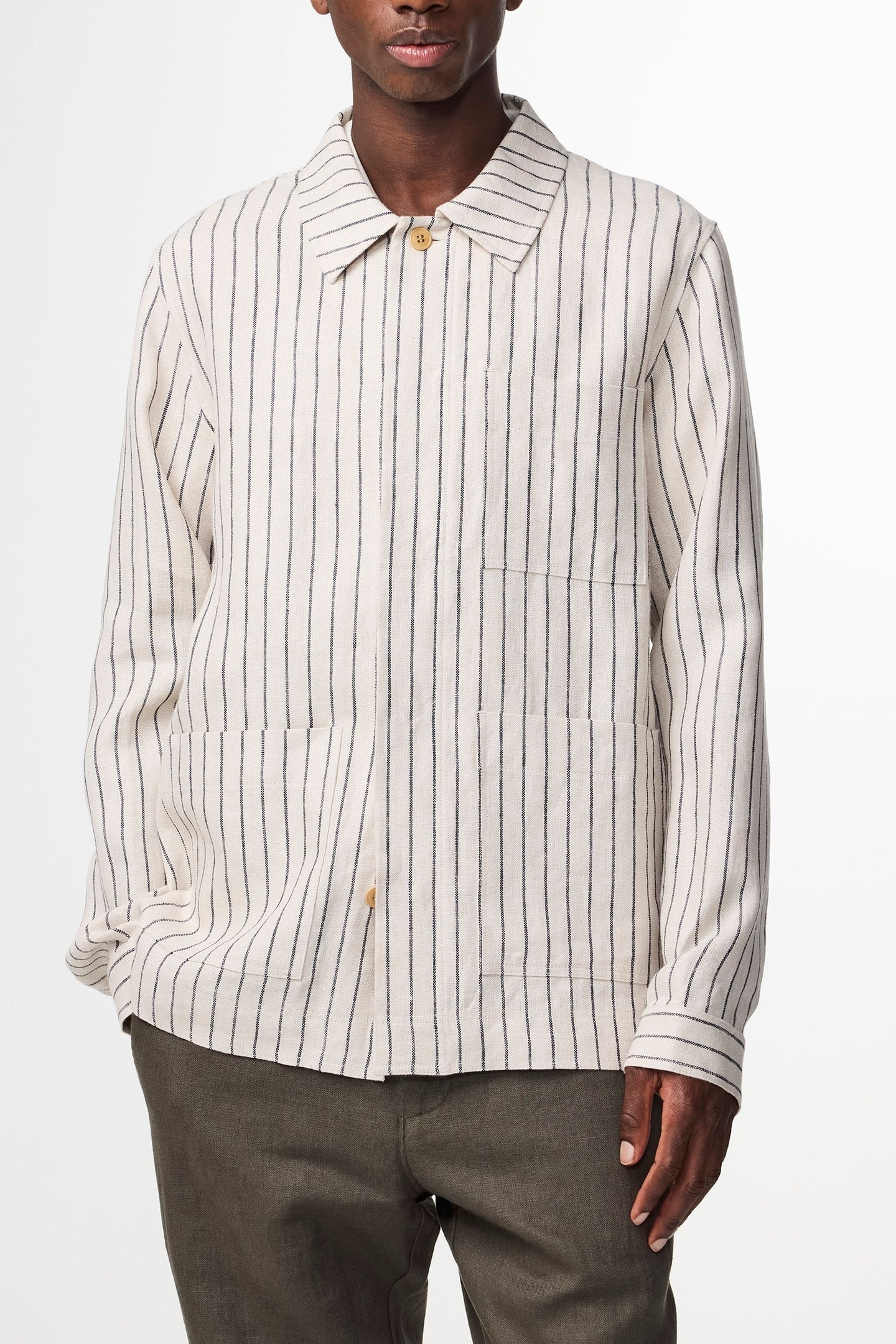 OLAV HYBRID/BLAZER OAT STRIPE 1