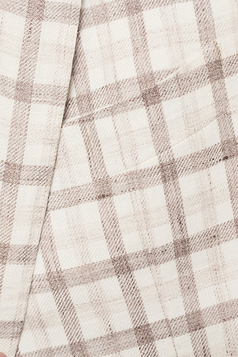 Brown Checked Havana Blazer 5