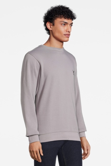 TON SUR TON LOGO CREWNECK LIGHT GREY 4