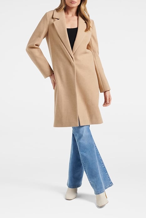 DELILAH LONGLINE COATIGAN CAMEL 2