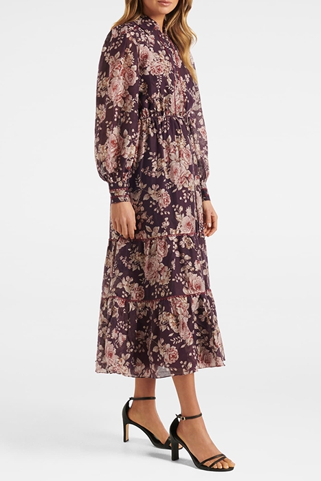 CAMILLA MIDI SHIRT DRESS MULBERRY VICTORIA FLORAL 3