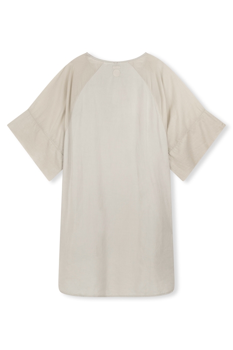 OVERSIZED KIMONO DRESS PARTY SILVER 5