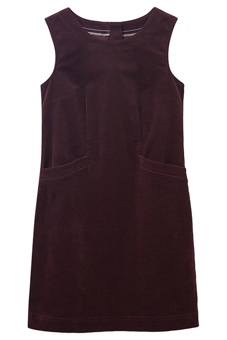 LOTHBURY ORGANIC CORD PINNY DK PLUM 1