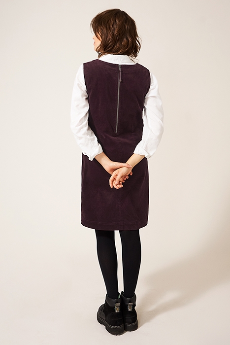 LOTHBURY ORGANIC CORD PINNY DK PLUM 3
