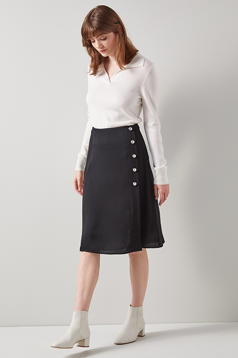 CORRIN MIDI SKIRT BLACK 3