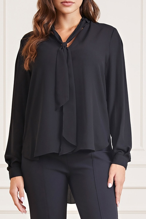 MARCIANO BY GUESS PHOEBE CHAIN BLOUSE JET BLACK 1