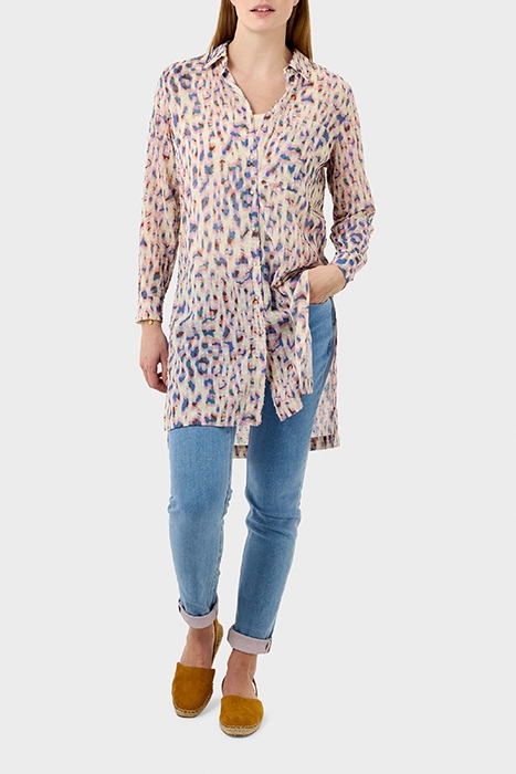 LANGE PRINT BLOUSE CLOUD DANCER 3