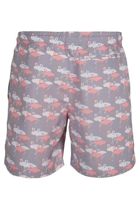 PATTERN SWIM SHORTS FLAMINGO AOP 2