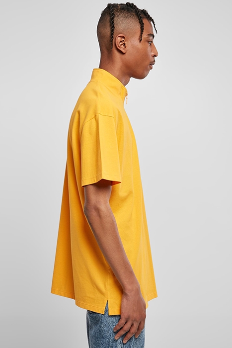 BOXY ZIP PIQUE TEE MAGICMANGO 6