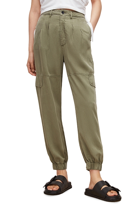 LIRA TROUSERS KHAKI GREEN 1
