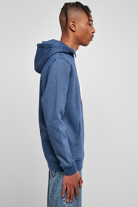 BASIC MELANGE HOODY BLUELIGHTMELANGE 5