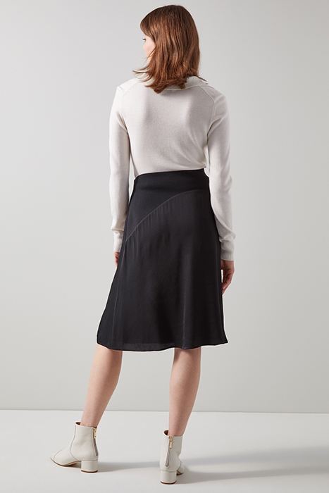 CORRIN MIDI SKIRT BLACK 2