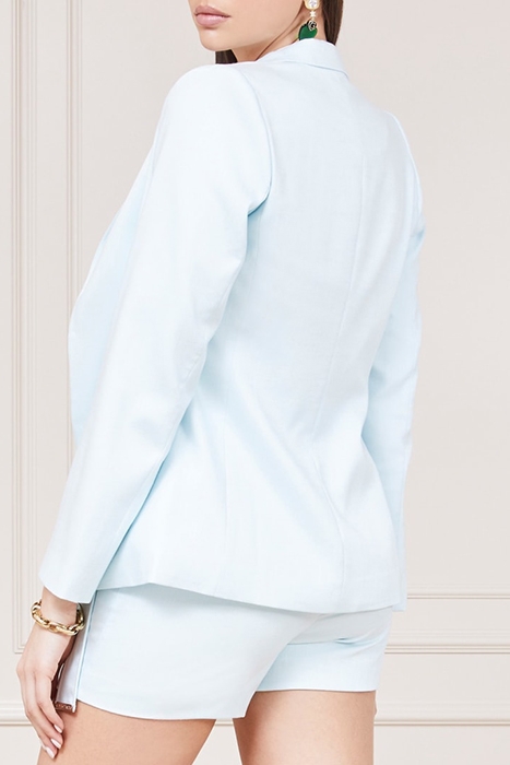 MARCIANO BY GUESS MARTINA BLAZER SOLID PEACEFUL SKY 2