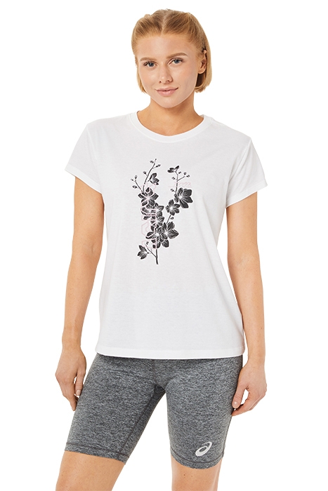 SAKURA FLOWER TEE BRILLIANT WHITE 1
