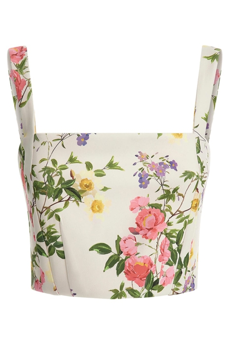 LEONARA TOP FAST PETAL POSE WHITE 5