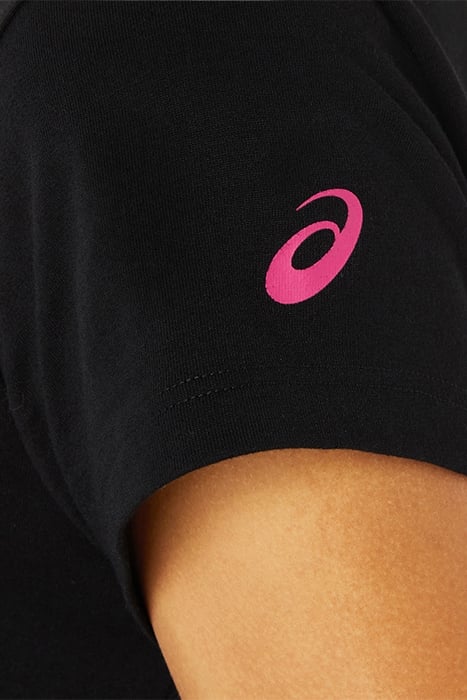 SAKURA FLOWER TEE PERFORMANCE BLACK 6