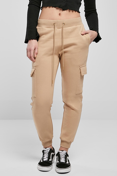 LADIES CARGO SWEAT PANTS UNIONBEIGE 2