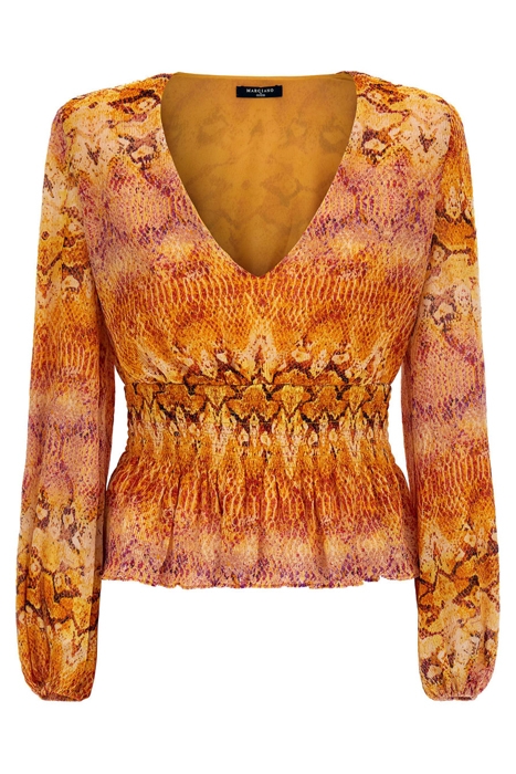 MARCIANO BY GUESS SONORA SMOCK TOP SONORA SKIN 6