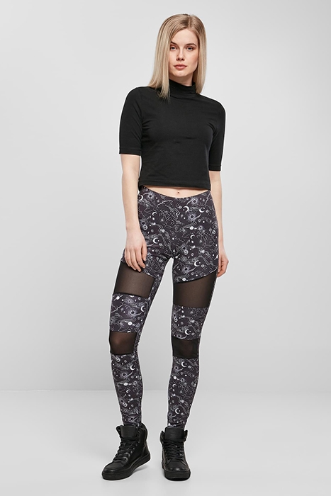 LADIES TECH MESH AOP LEGGINGS BLACKUNIVERSE 3