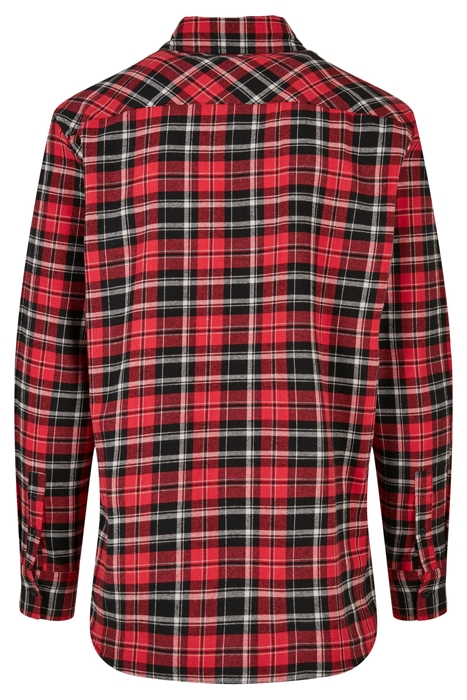 CHECKED ROOTS SHIRT RED/BLACK 7