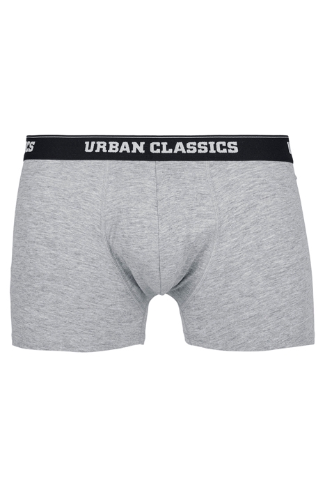 BOXER SHORTS 3-PACK WIDE STRIPE AOP + GREY + WHITE 4