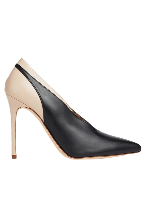 QUINNY PUMP BLACK/CREAM 1