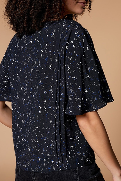 CADO - BLACK POLKA DOT TOP 2