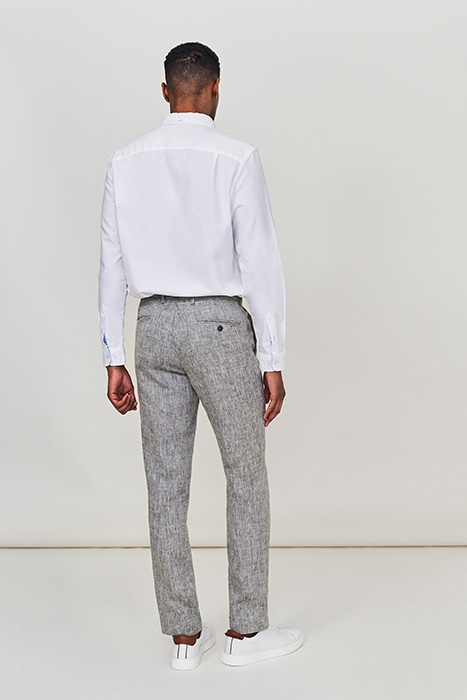 NORTHCOTE LINEN TROUSER GREY 3