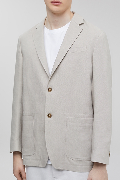 CLOSED MEN RELAXED BLAZER JACKETS & COATS GRAIN BEIGE GRAIN 1