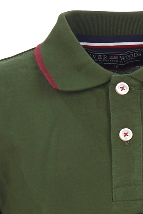 LUX EDGE STRIPE RIB CF LS PIQ GREEN 2