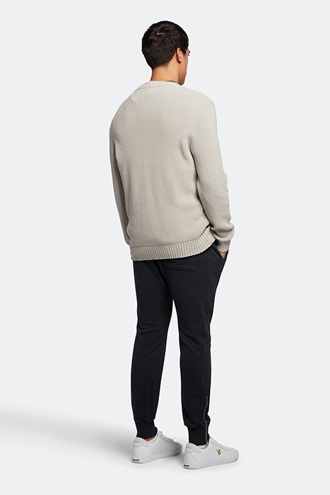 ZIPPED CUFF SWEATPANT LACQUER 2