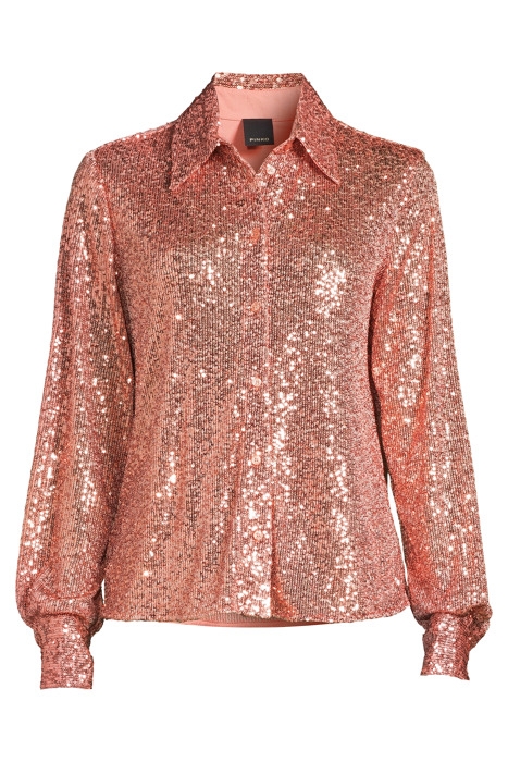 MANNY CAMICIA FULL PAILLETTES BROWINING ORANGE 3