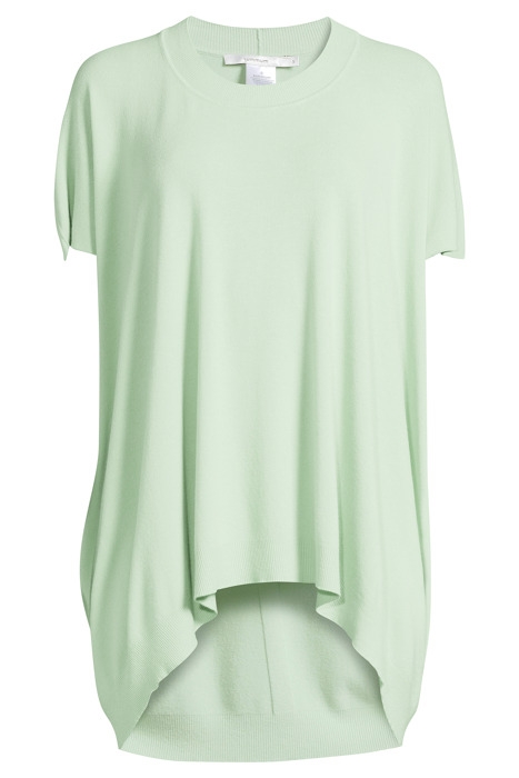 SLEEVELESS OVERSIZED SWEATER SOFT SAGE 1